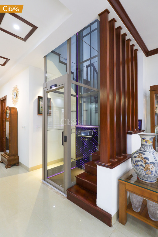 thang máy cho nhà cải tạo